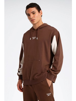 Reebok Sweatshirt Erkek Kahverengi Palona Hoodıe