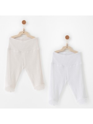 Andywawa AC26764 Special Modal 2li Pantolon Ecru White