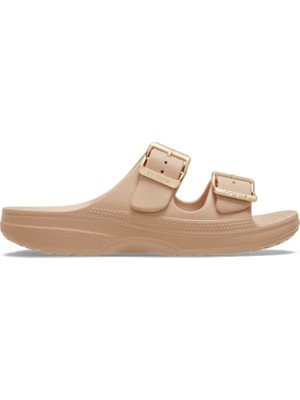 Crocs Saturday Metallic Buckle Kadın Terlik 213316-684 Blush