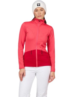 Rossignol Blackside Fleece Fz Kadın Kırmızı Polar