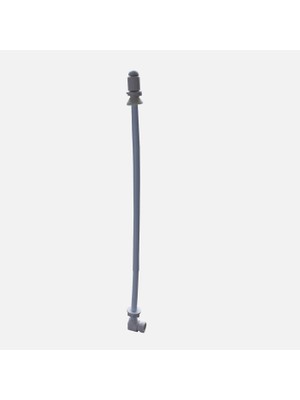 8 Adet Admiral Gizli Taharet Çubuğu Krom 30CM