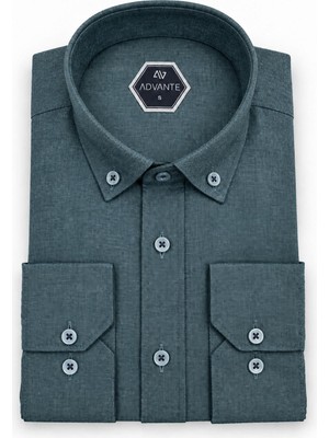Advante Klasik Regular Fit Uzun Kol Pamuklu Erkek Gömlek 7768