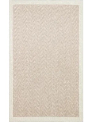 Vivense Arven 02 Bej Sisal Modern Halı, 80X200