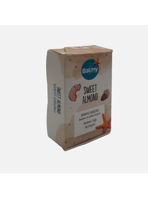 8 Adet Balmy Tatlı Badem Esanslı Katı Sabun