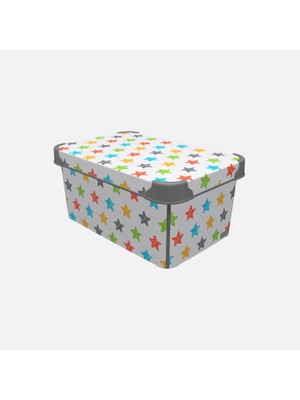 11 Adet Qutu Style Box Colored Star