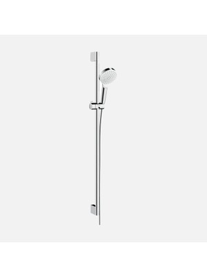 2 Adet Hansgrohe Crometta 1 Jet Duş Seti Beyaz/krom