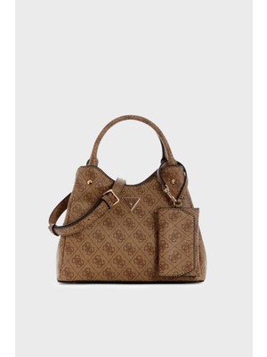 Guess Lorella Logolu Çıkarılabilir Askılı Çanta HWSG2484220 Kadın Çanta HWSG24 84220 Ltl