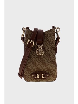 Guess Samantha Logolu Askılı Kartlık PW7585P6426 Kadın Kartlık PW7585 P6426 Lgw