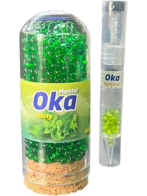 Venoar Oka Nane Aromalı 1.000 Adet Mentol Topu Aplikatör ve 40 Adet Mentol Topu Hediyesiyle