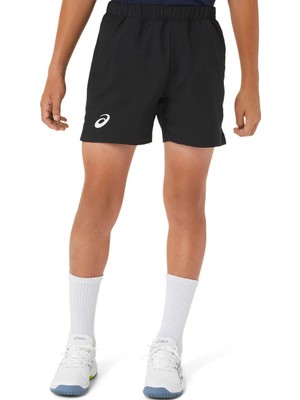 Asics Boys Tennis Short  Siyah Şort 2044A037-001