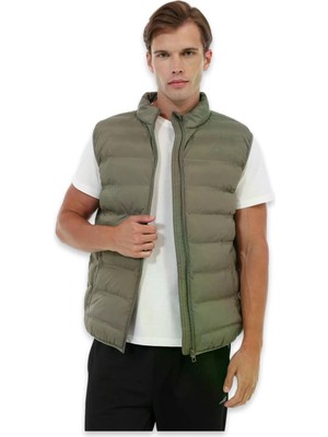 Lumberjack 6W ml 4upstar Vest 6pr Water Repellent Yelek Haki Erkek Yelek