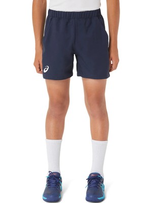 Asics Boys Tennis Short  Lacivert Şort 2044A037-400