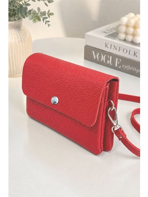 Home Store Zarf Kapak Çıtçıtlı Omuz Askılı Cover Cüzdan