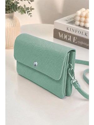 Home Store Zarf Kapak Çıtçıtlı Omuz Askılı Cover Cüzdan