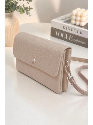 Home Store Zarf Kapak Çıtçıtlı Omuz Askılı Cover Cüzdan