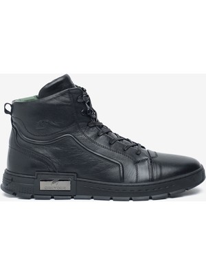 Greyder Erkek Siyah Hakiki Deri Sneaker Bot 5K1SB16400