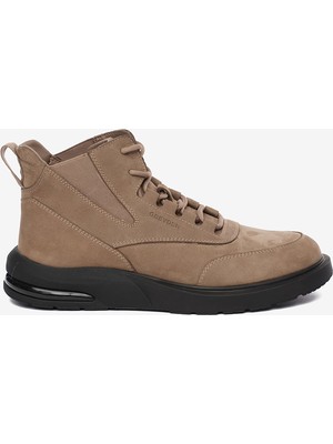 Greyder Erkek Vizon Hakiki Deri Sneaker Bot 5K1SB18741