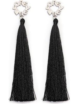 Twist SALLANTILI SLOGANLI KÜPE TS1260068171122