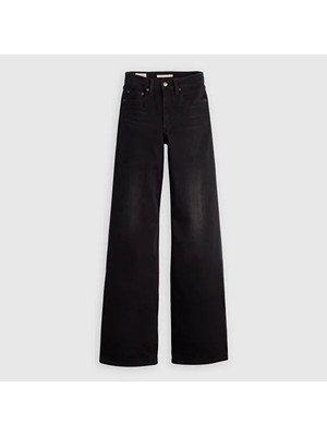 Levi's 728™ High Rise Wide Leg Kadın Jean Pantolon - Worn Midnight