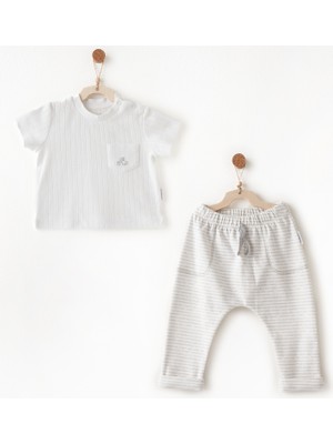 Andywawa AC26589 Hello Elephant 2li Takım White