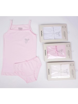 Katamino Tatlım Kız Ip Askılı Atlet Slip Takım K128622 Asorti