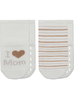 Bistyle Mom Dad Penye Kaymaz Soket Çorap 2li 10147 Çember Mom