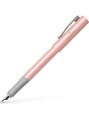 Faber Castell Fine Writing Faber Castell Grip Pearl Pastel Dolma Kalem - Pembe F Uç