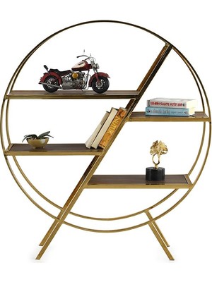 Sweet Home Masa Sandalye Dünya Çiçeklik Metal Kitaplık 4 Raflı Ev Ofis Rafı Dosya Kitap Rafı