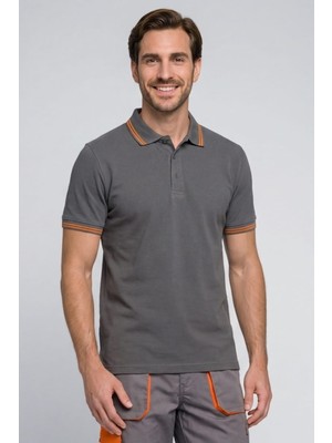 Kontrast Polo Yaka Tişört