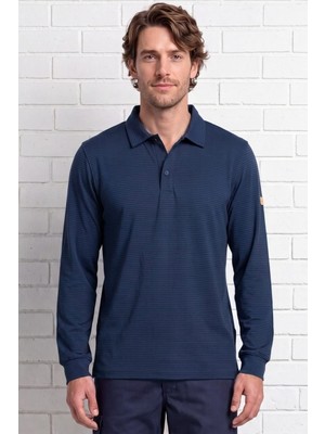 İşmont ESD Polo Yaka Uzun Kol T-Shirt