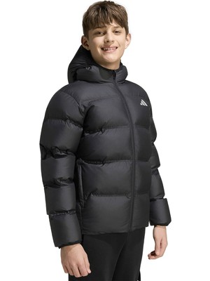 Adidas Siyah Erkek Çocuk Mont KH0196 J Sd Jkt