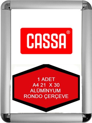 Rondo 21 x 30 cm A4 Alüminyum Açılır Çerçeve - 2'li Set