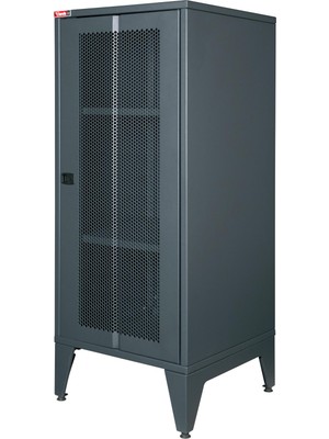 Alfafonet Alfahome Ziglat 1110 Serisi Perfore Kapaklı Orta Boy Kilitli Metal Dolap
