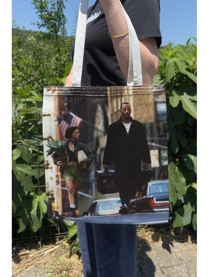 Zipzap Leon The Professional V2 Çift Taraflı Yazlık Kışlık Kanvas Baskı Bez Çanta