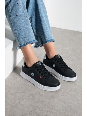 İmershoes Unisex Spor Ayakkabı Rahat Yumuşak Taban Kaymaz Günlük Bağcıklı Sneaker 034