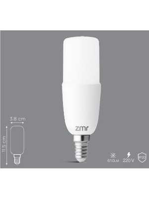 ZMR-125 7W Pil Ampul E14 3000K 10ADET