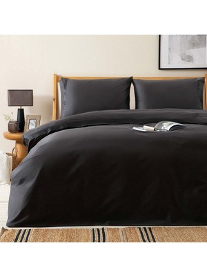 Chakra Annette %100 Pamuk King Size Nevresim Seti 230X220 Cm Antrasit