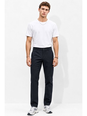 Vena Erkek Jeff Beli Lastikli Smart Jogger Pantolon-Lacivert