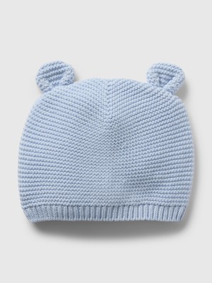 Gap Bebek Mavi Garter Ayı Aplikeli Şapka