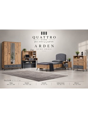 Quattro Home Arden Genç Odası Takımı