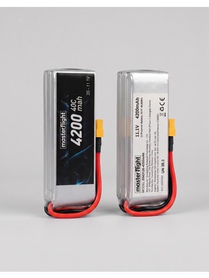Master Flight 11.1V Li-Po Pil - 4200MAH 40C 3s Lipo