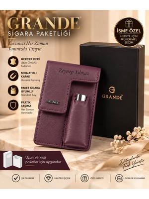Grande 451  Deri Sigaralık