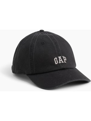 Gap Erkek Siyah Gap Logo Beyzbol Şapka