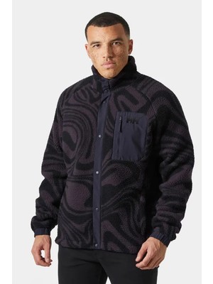 Helly Hansen Erkek Panorama Printed Pile Snap Mont