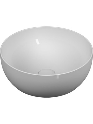 Outline 5992B403-0016 Yuvarlak Lavabo, 40 Cm, Beyaz