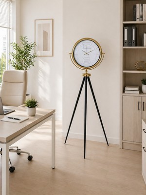 Çetiner Group Gold Noble Radiance Tripod Ayaklı Saat