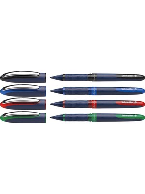 One Business Konik Uçlu Roller Kalem, 0,6 Mm, 4 Adet