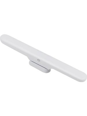 Mıknatıslı Kabin Makyaj Tıraş LED Işık USB Şarjlı Kablosuz Hero LED Lamba 30CM 5 Watt 32 Ledli (Beyaz)