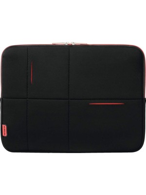 Samsonite Airglow 15,6 Inç Laptop Kol Çantası, Siyah/kırmızı, 40 Cm, Tekerlekli Bilgisayar Çantası