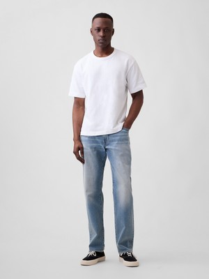 Gap Erkek Açık Mavi Gapflex Düz Jean Pantolon